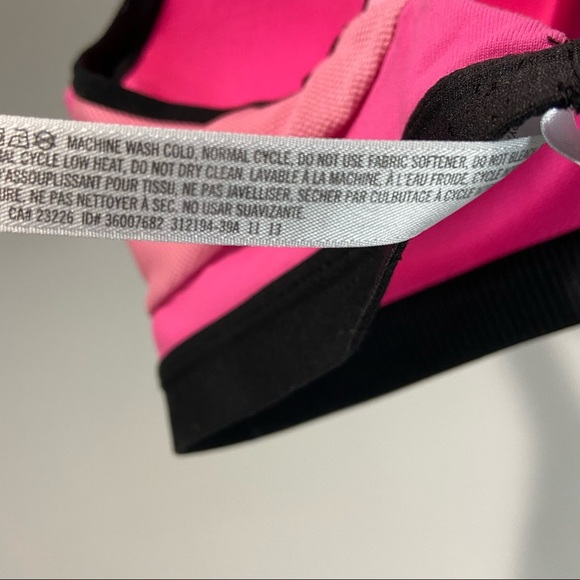 VSX Incredible by Victoria's Secret Women's Pink and Black Sports Bra 32D - Picture 10 of 11